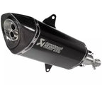 Akrapovič Italjet Dragster 300 Slip-On Exhaust 2024–2025 Slip-On Line Titanium – S-IT3SO1-HRTBL