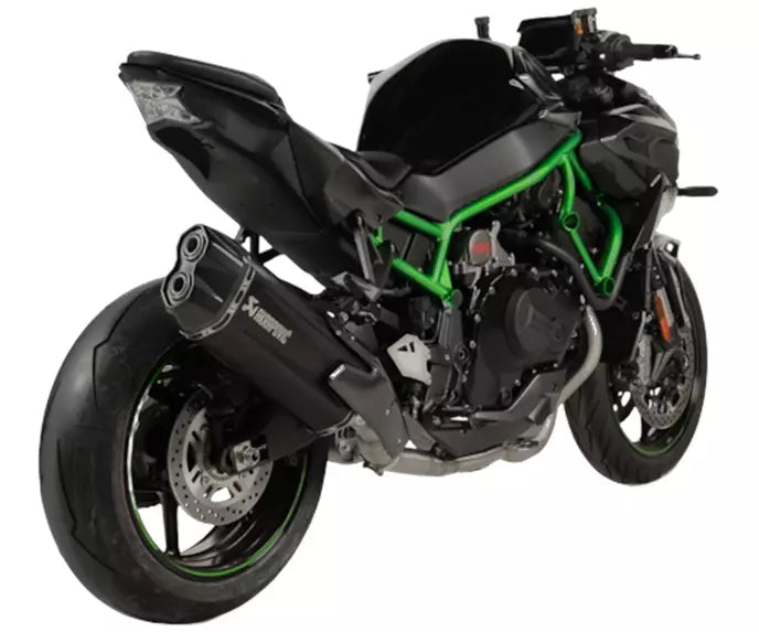 Akrapovič Kawasaki Z H2 Slip-On Exhaust 2020–2025 Slip-On Line Titanium – S-K10SO31-HGITBL