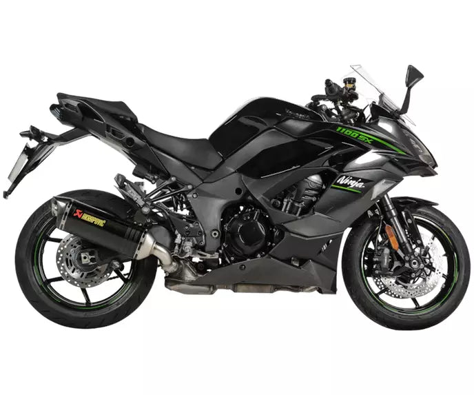 Akrapovič Kawasaki Ninja 1000SX Slip-On Exhaust 2020–2024 Slip-On Line Carbon – S-K10SO32-HRC