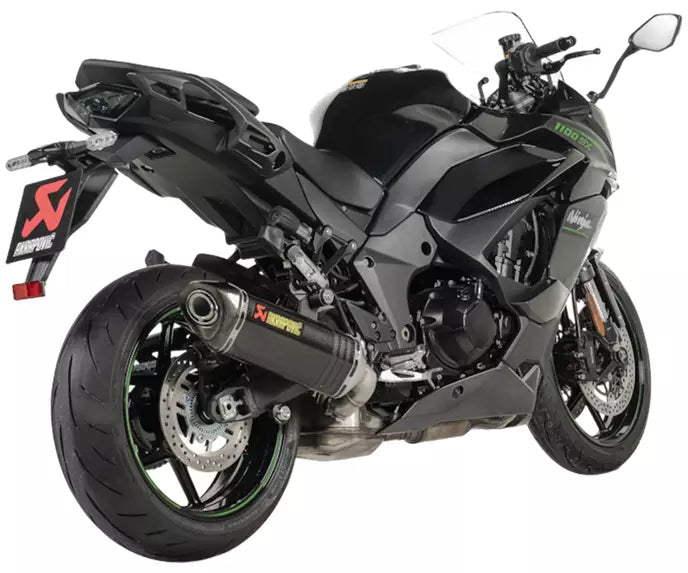 Akrapovič Kawasaki Ninja 1000SX Slip-On Exhaust 2020–2024 Slip-On Line Carbon – S-K10SO32-HRC