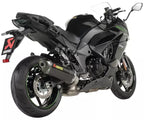 Akrapovič Kawasaki Ninja 1000SX Slip-On Exhaust 2020–2024 Slip-On Line Carbon – S-K10SO32-HRC