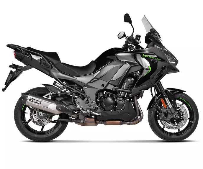 Akrapovič Kawasaki Versys 1100 Slip-On Exhaust 2025–2026 Titanium – S-K11SO1-HGJT