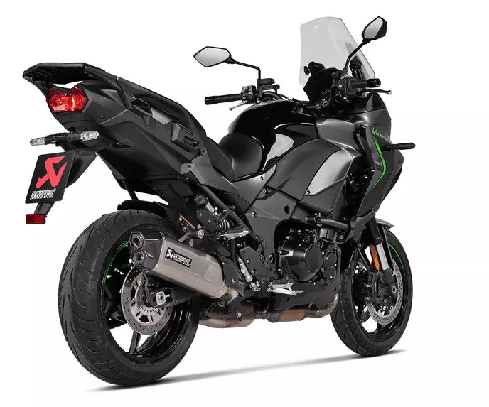 Akrapovič Kawasaki Versys 1100 Slip-On Exhaust 2025–2026 Titanium – S-K11SO1-HGJT