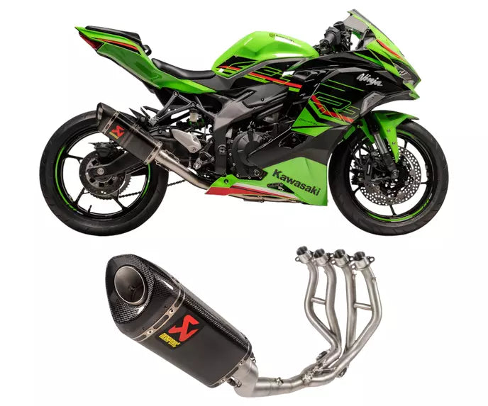 Akrapovič Kawasaki Ninja ZX-4R Full Exhaust System 2023–2026 Racing Line Carbon – S-K2R3-APC