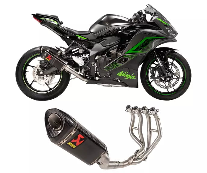 Akrapovič Kawasaki Ninja ZX-4R Full Exhaust System 2023–2026 Racing Line Carbon – S-K2R3-APC