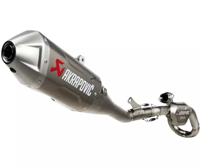 Akrapovič Kawasaki KX 450 / KX 450 X Full Exhaust System 2024–2026 Evolution Line Titanium – S-K4MET9-FDHLTA