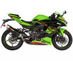 Akrapovič Kawasaki Ninja ZX-4R Slip-On Exhaust 2023–2026 Slip-On Line Titanium/Carbon – S-K4SO8-HRC