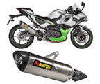 Akrapovič Kawasaki Ninja 7 Hybrid / Z7 Hybrid Slip-On Exhaust 2024–2025 Slip-On Line Titanium/Carbon – S-K4SO9-HRT