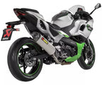 Akrapovič Kawasaki Ninja 7 Hybrid / Z7 Hybrid Slip-On Exhaust 2024–2025 Slip-On Line Titanium/Carbon – S-K4SO9-HRT