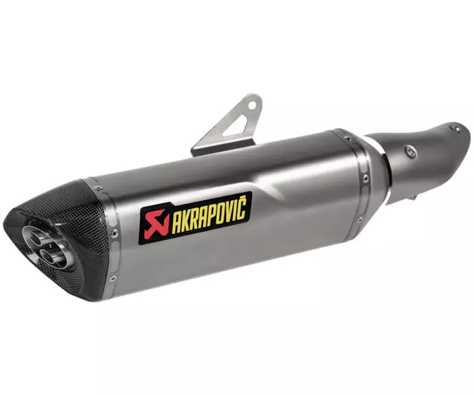 Akrapovič Kawasaki Ninja 500 / Z 500 Slip-On Exhaust 2024–2026 Slip-On Line Titanium/Carbon – S-K5SO1-HRT