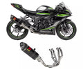 Akrapovič Kawasaki Ninja ZX-6R Full Exhaust System 2009–2026 Racing Line Carbon – S-K6R11-RC/1