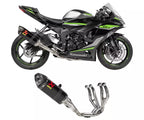 Akrapovič Kawasaki Ninja ZX-6R Full Exhaust System 2009–2026 Racing Line Carbon – S-K6R11-RC/1