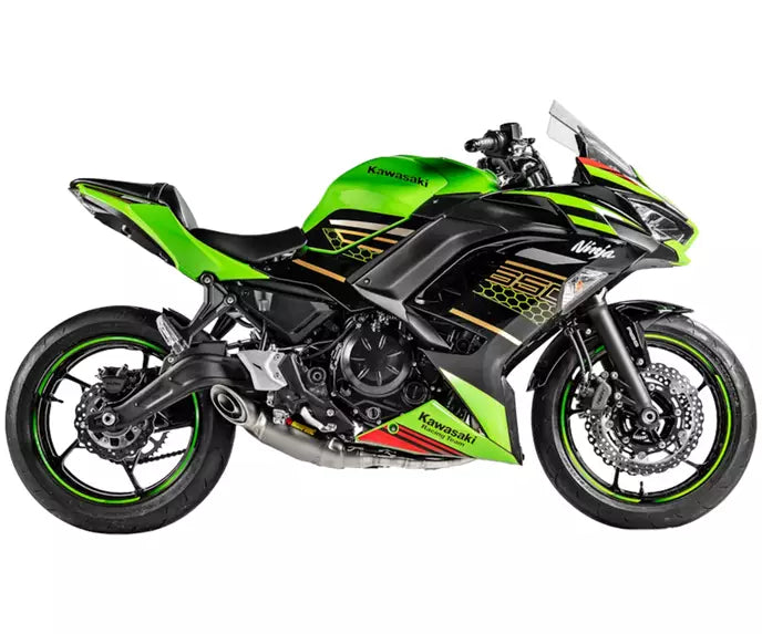 Akrapovič Kawasaki Z 650 Full Exhaust System 2017–2026 Racing Line Titanium – S-K6R13-AFCRT/1