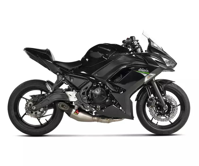 Akrapovič Kawasaki Ninja 650 / Z 650 Full Exhaust System 2021–2026 Titanium – S-K6R14-HEGEHT/2