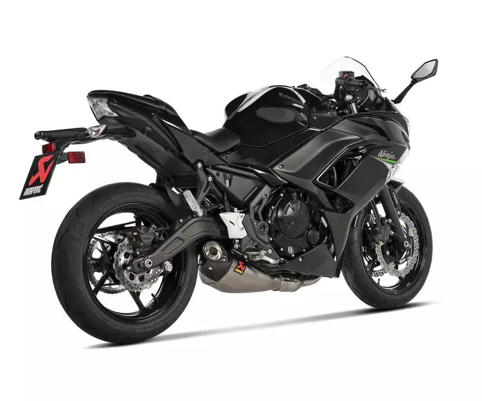 Akrapovič Kawasaki Ninja 650 / Z 650 Full Exhaust System 2021–2026 Titanium – S-K6R14-HEGEHT/2