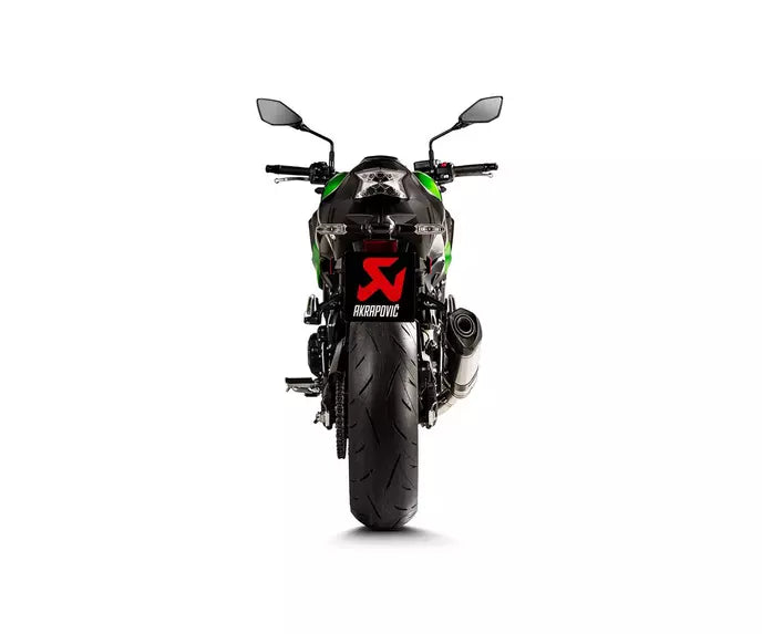 Akrapovič Kawasaki Z900 Slip-On Exhaust 2019–2024 Titanium/Carbon – S-K9SO11-HZT