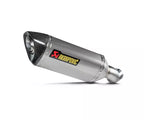 Akrapovič Kawasaki Z900 Slip-On Exhaust 2019–2024 Titanium/Carbon – S-K9SO11-HZT
