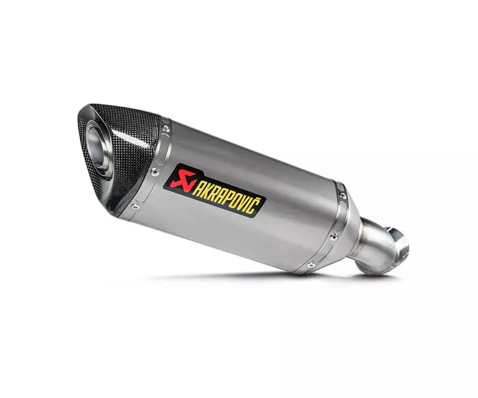 Akrapovič Kawasaki Z900 Slip-On Exhaust 2019–2024 Titanium/Carbon – S-K9SO11-HZT