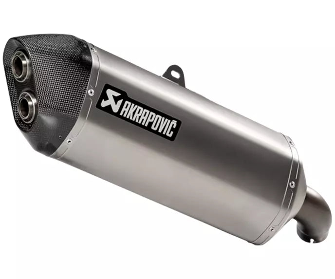 Akrapovič Suzuki V-Strom 1000 Slip-On Exhaust 2015–2019 Slip-On Line Titanium/Carbon – S-S10SO18-HAFT