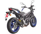 Akrapovič Suzuki SV 650 Slip-On Exhaust 2018–2026 Slip-On Line Carbon – S-S6SO10-HRC