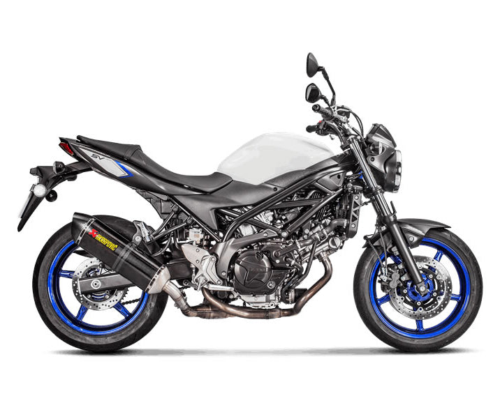 Akrapovič Suzuki SV 650 Slip-On Exhaust 2018–2024 Carbon – S-S6SO9-HRC/1