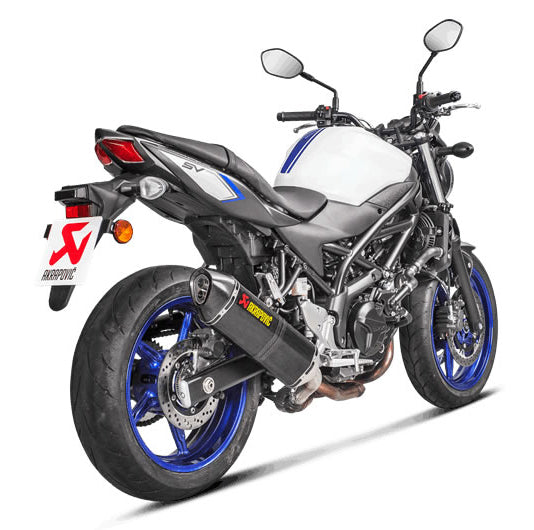 Akrapovič Suzuki SV 650 Slip-On Exhaust 2018–2024 Carbon – S-S6SO9-HRC/1
