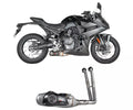 Akrapovič Suzuki GSX-8R / GSX-8TT Full Exhaust System 2022–2026 Racing Line Stainless Steel – S-S8R1-HHAKESS