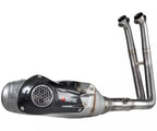 Akrapovič Suzuki GSX-8R / GSX-8TT Full Exhaust System 2022–2026 Racing Line Stainless Steel – S-S8R1-HHAKESS