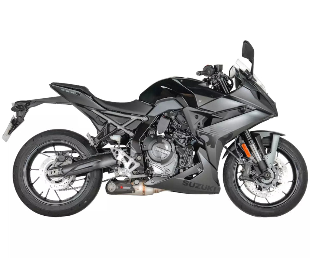 Akrapovič Suzuki GSX-8R / GSX-8TT Full Exhaust System 2022–2026 Racing Line Stainless Steel – S-S8R1-HHAKESS