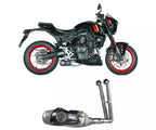 Akrapovič Suzuki GSX-8R / GSX-8TT Full Exhaust System 2022–2026 Racing Line Stainless Steel – S-S8R1-HHAKESS
