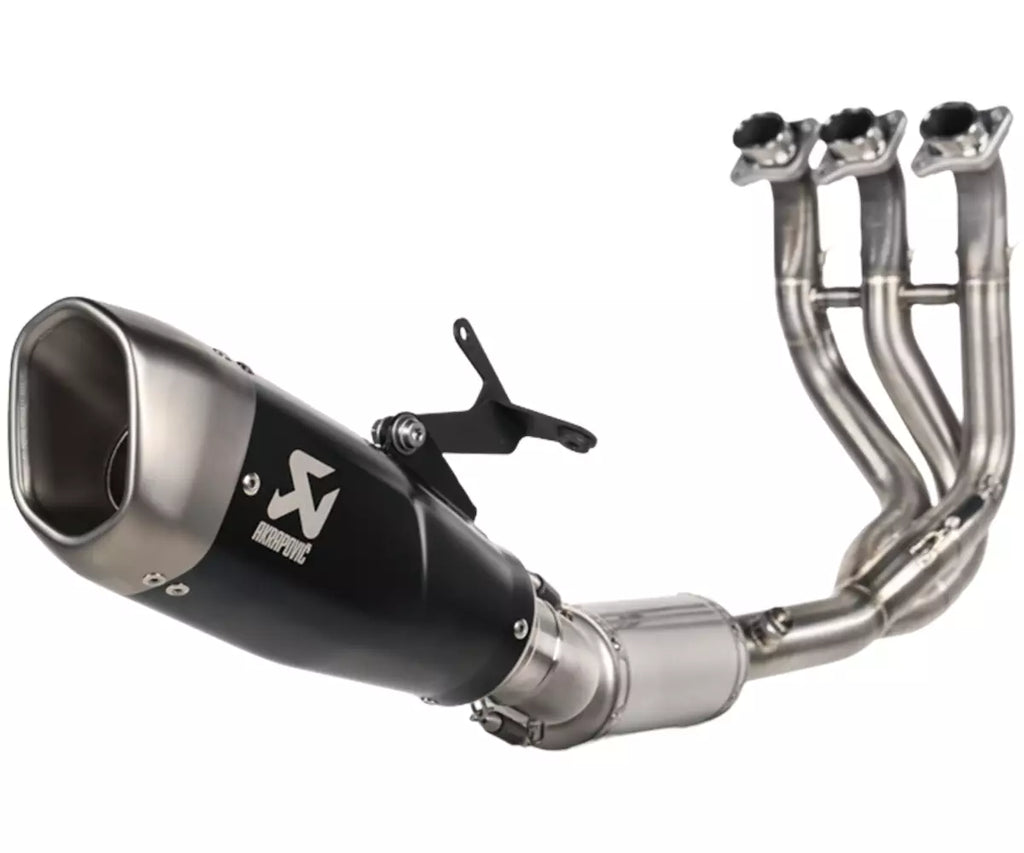 Akrapovič Triumph Daytona 660 / Tiger Sport 660 Full Exhaust System 2024–2026 Racing Line Titanium – S-T6R2-CQTBL