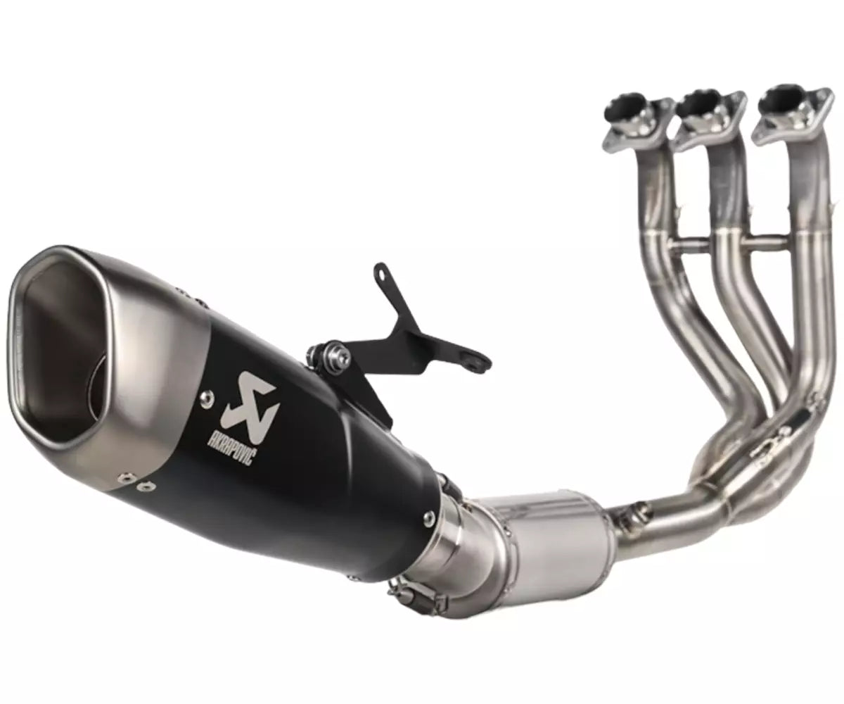 Akrapovič Triumph Daytona 660 / Tiger Sport 660 Full Exhaust System 2024–2026 Racing Line Titanium – S-T6R2-CQTBL