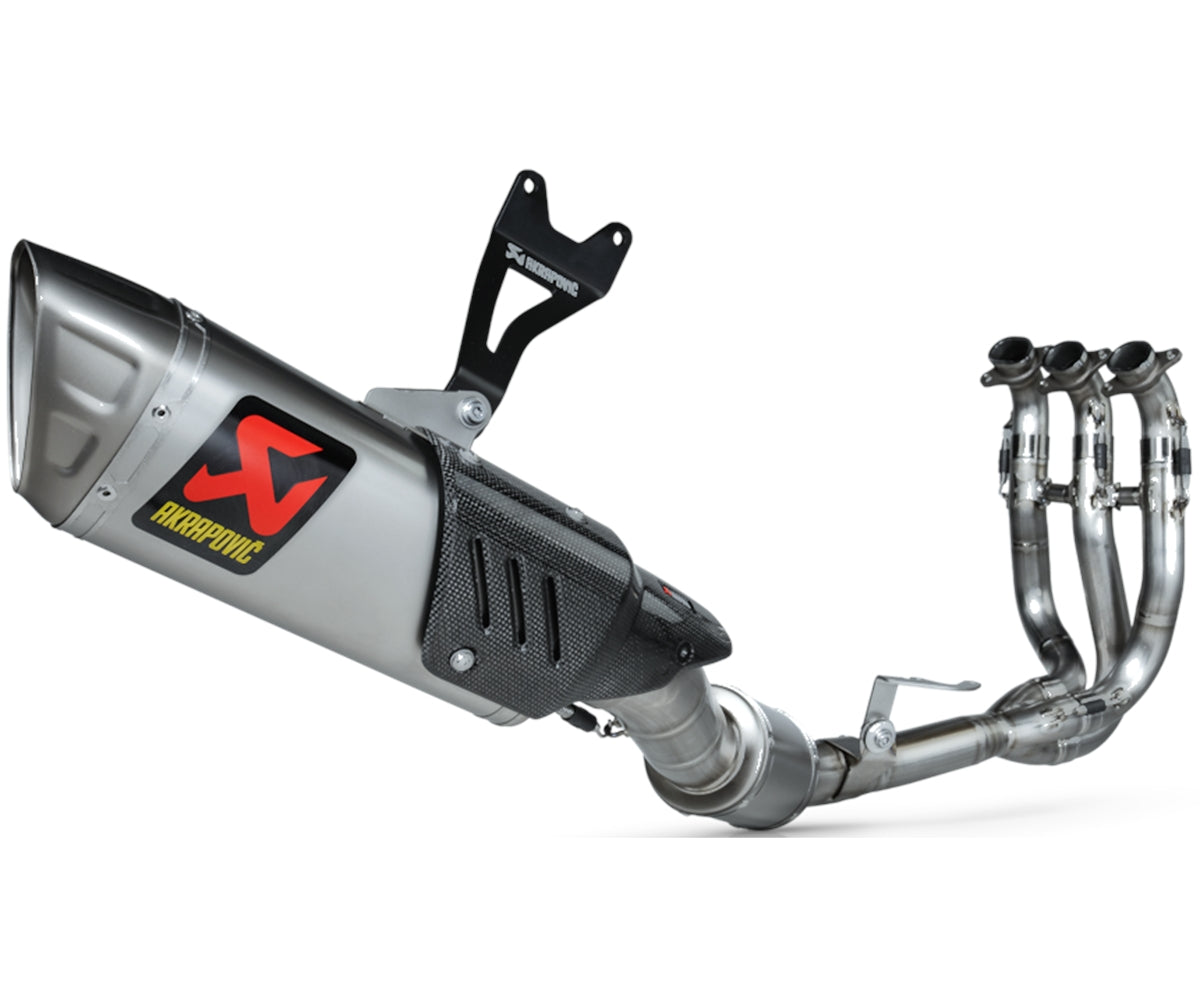 Akrapovič Triumph Street Triple 765 Full Exhaust System 2025 Evolution Line Titanium – S-T7E1-APLT