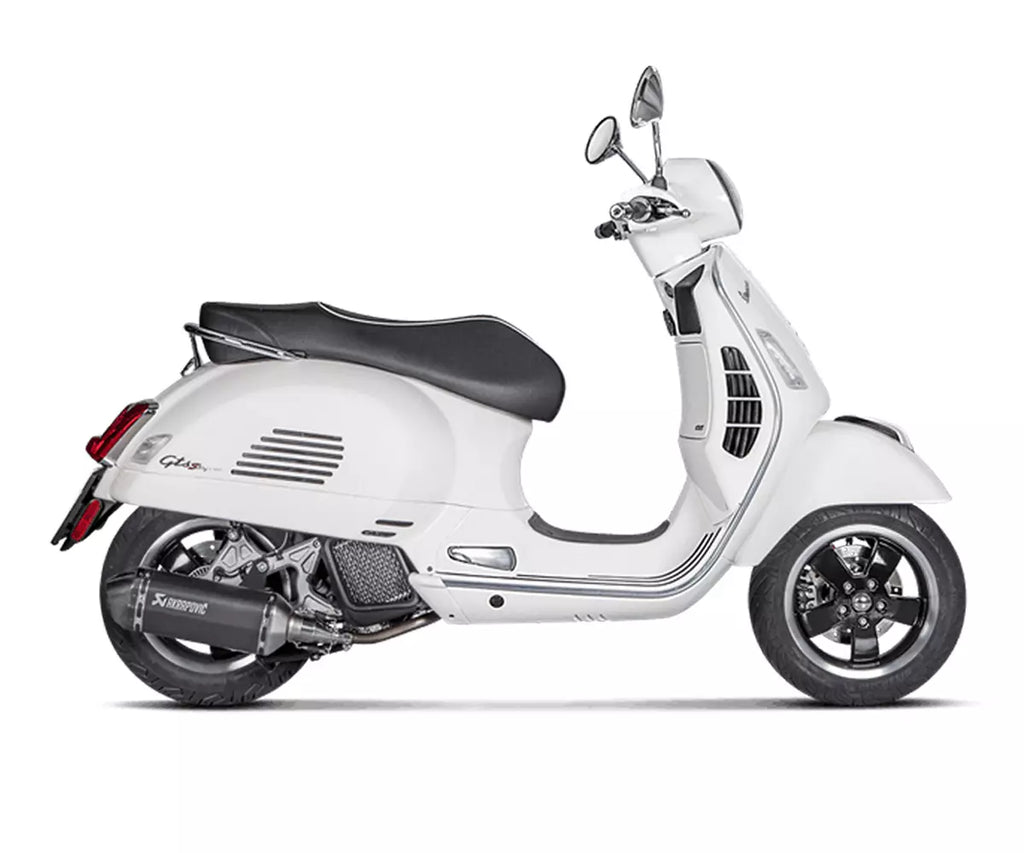 Akrapovič Vespa GTS 125 Super Slip-On Exhaust 2021–2023 Slip-On Line – S-VE125SO2-HZBL