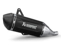 Akrapovič Vespa GTS 125 Super Slip-On Exhaust 2025–2026 Slip-On Line – S-VE125SO4-HWSSBL