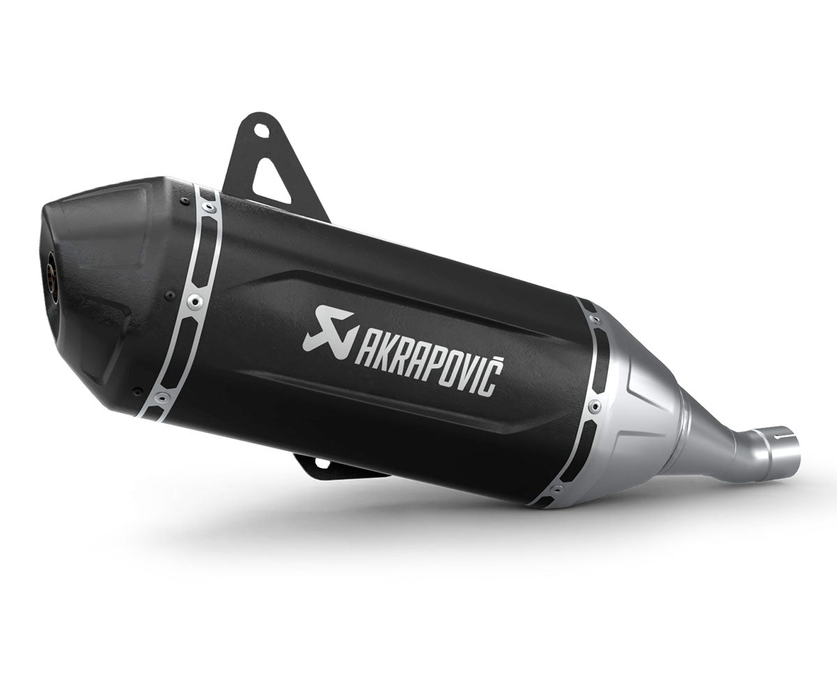 Akrapovič Vespa GTS 125 Super Slip-On Exhaust 2025–2026 Slip-On Line – S-VE125SO4-HWSSBL