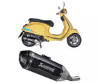 Akrapovič Vespa Primavera 125 Slip-On Exhaust 2024–2026 Slip-On Line Stainless Steel – S-VE125SO5-HWSSBL