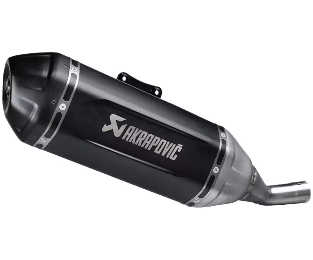 Akrapovič Vespa Primavera 125 Slip-On Exhaust 2024–2026 Slip-On Line Stainless Steel – S-VE125SO5-HWSSBL