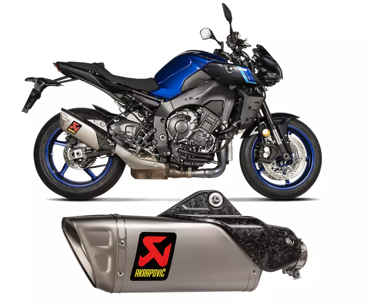 Akrapovič Yamaha MT-10 Slip-On Exhaust 2022–2023 Titanium – S-Y10SO20-HAPLT/1