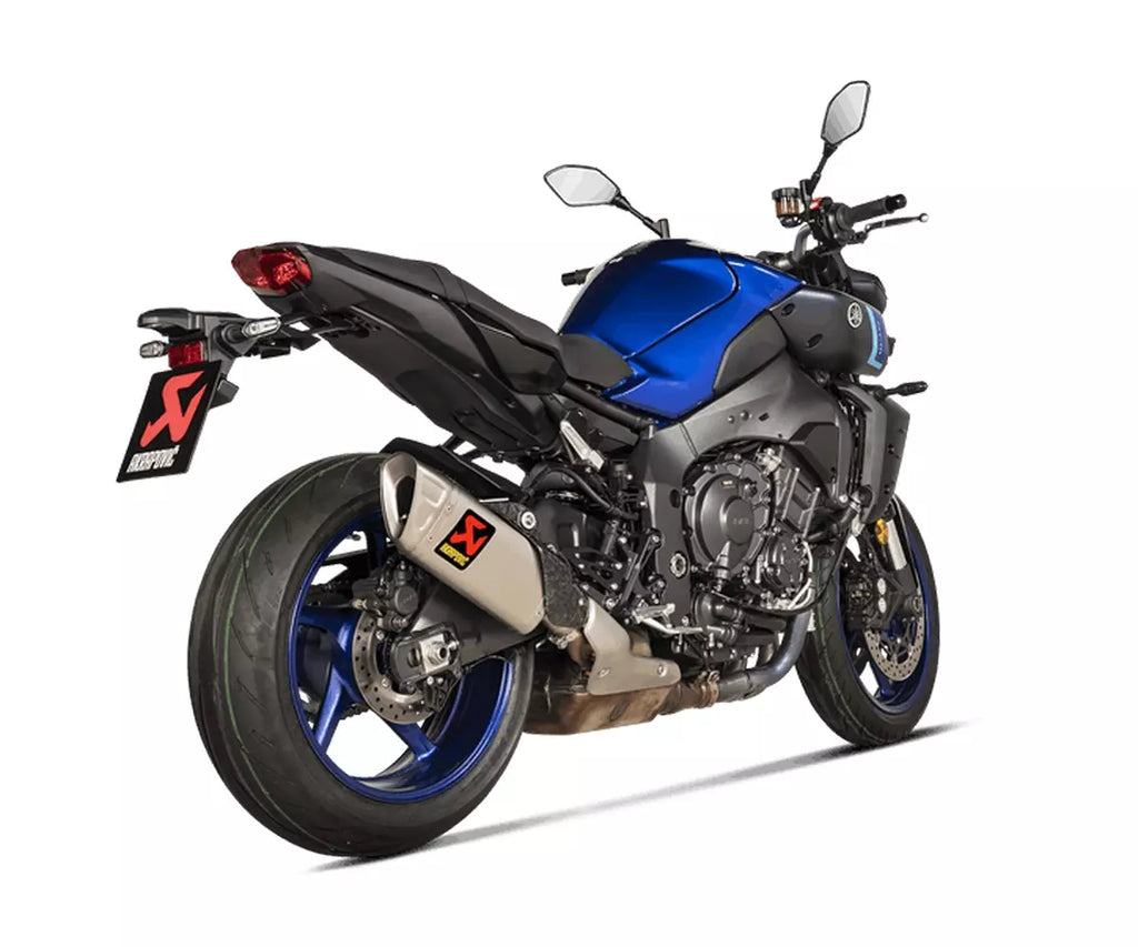 Akrapovič Yamaha MT-10 Slip-On Exhaust 2022–2023 Titanium – S-Y10SO20-HAPLT/1