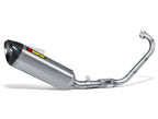 Akrapovič Yamaha MT-125 Full Exhaust System 2014–2019 Racing Line Titanium – S-Y125R4-HRT