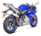 Akrapovič Yamaha MT-125 Full Exhaust System 2014–2019 Racing Line Titanium – S-Y125R4-HRT