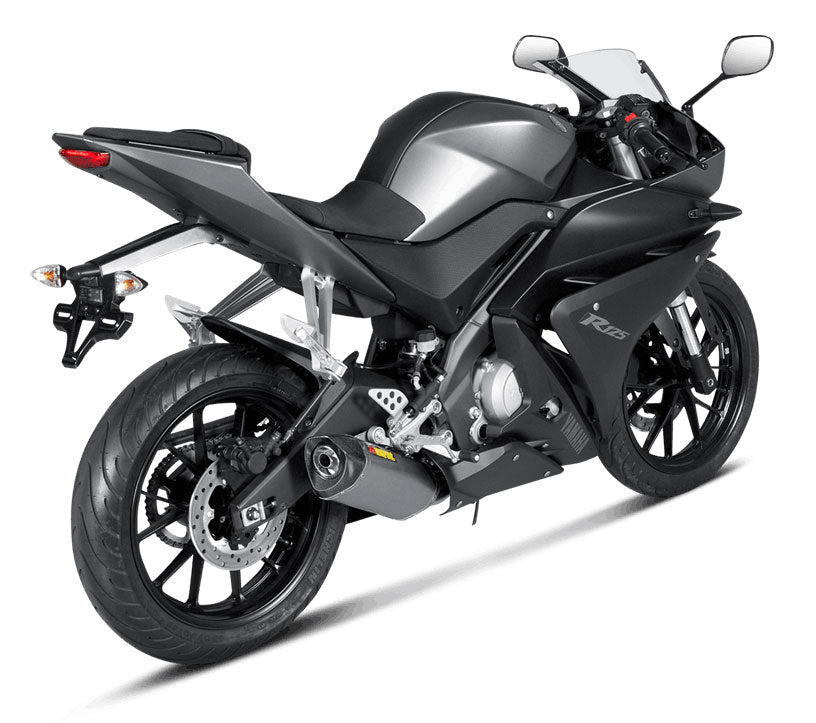 Akrapovič Yamaha MT-125 Full Exhaust System 2014–2019 Racing Line Titanium – S-Y125R4-HRT