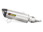 Akrapovič Yamaha XMAX 125 Slip-On Exhaust 2017–2020 Stainless Steel – S-Y125SO5-HRSS/1