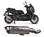 Akrapovič Yamaha XMAX 125 Slip-On Exhaust 2025–2026 Stainless Steel – S-Y125SO7-HRSS