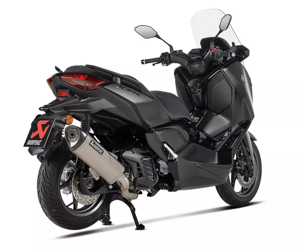 Akrapovič Yamaha XMAX 125 Slip-On Exhaust 2025–2026 Stainless Steel – S-Y125SO7-HRSS
