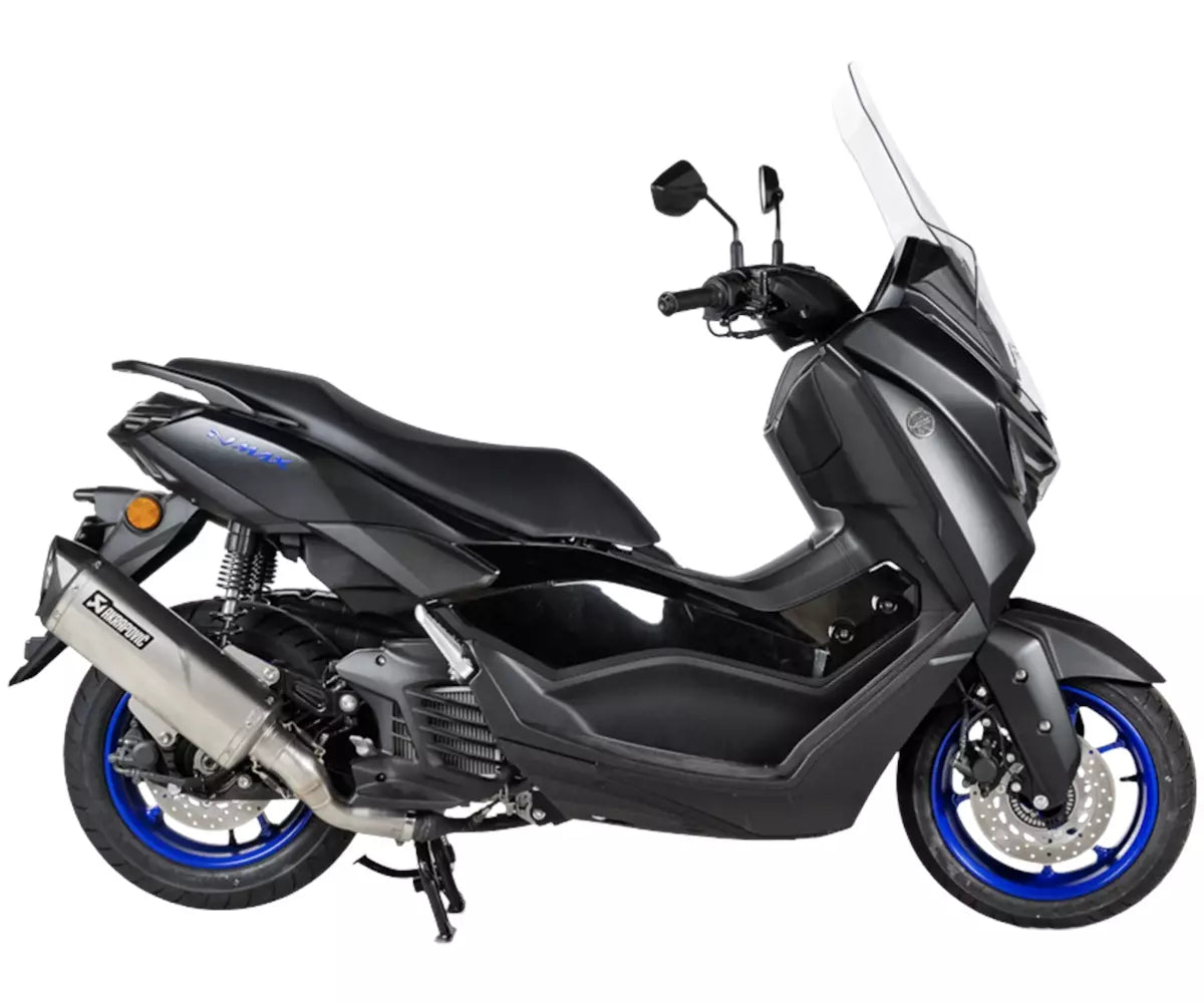 Akrapovič Yamaha NMAX 125 Slip-On Exhaust 2025–2026 Slip-On Line Carbon – S-Y125SO8-HRSS