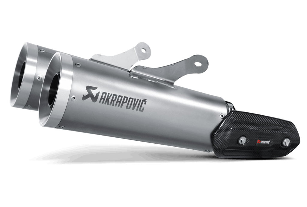 Akrapovič Yamaha V-Max Slip-On Exhaust 2009–2016 Titanium – S-Y17SO1-HBAV
