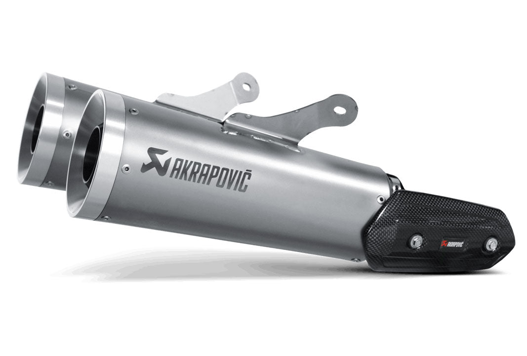 Akrapovič Yamaha V-Max Slip-On Exhaust 2009–2016 Titanium – S-Y17SO1-HBAV