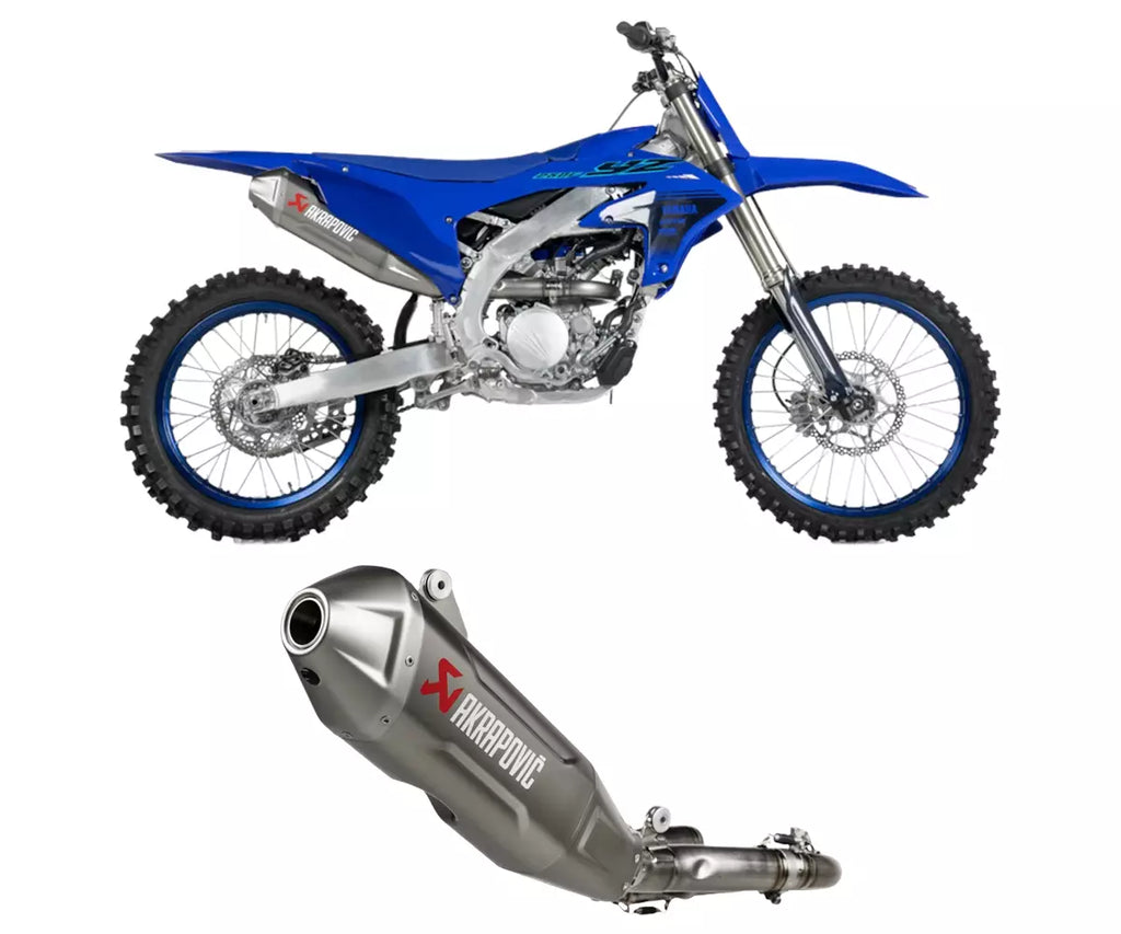Akrapovič Yamaha YZ 250 F Full Exhaust System 2024–2026 Evolution Line Titanium – S-Y2MET17-FDHLTA
